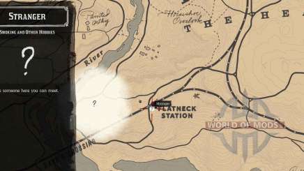 Karte der mission