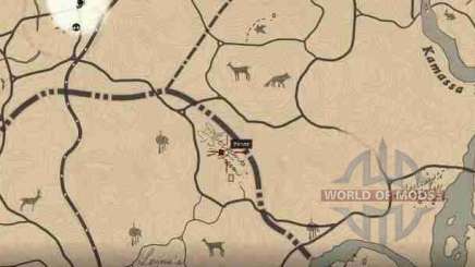 Farm in Aberdeen detaillierte Karte
