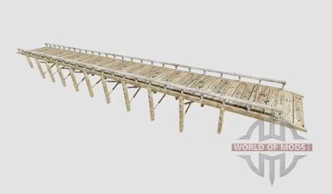 Wooden bridge für Farming Simulator 2015