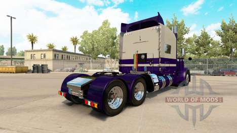 La peau Pourpre Courir pour le camion Peterbilt  pour American Truck Simulator