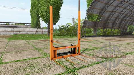 Hauer bale fork für Farming Simulator 2017
