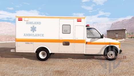 Gavril H-Series ashland city ambulance v2.0 pour BeamNG Drive