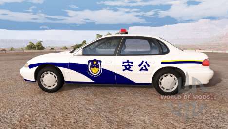 Ibishu Pessima Chinese Police für BeamNG Drive