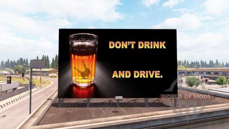 Real billboards v2.0 für American Truck Simulator
