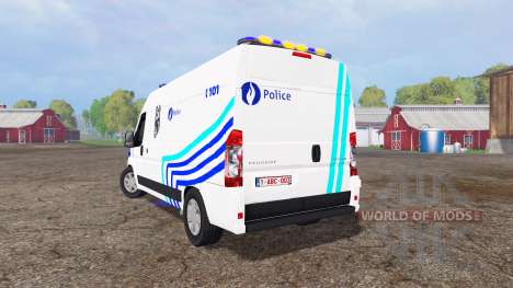 Peugeot Boxer Police v1.1 pour Farming Simulator 2015