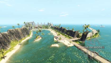 Island of speed v1.4 pour BeamNG Drive