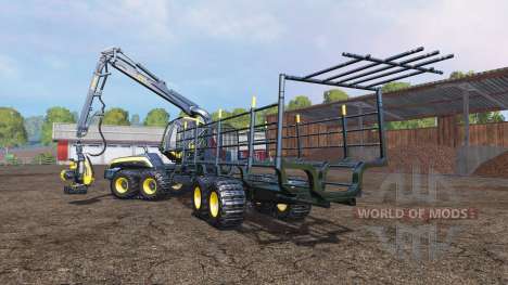 PONSSE Scorpion cutting and loading v1.1 für Farming Simulator 2015