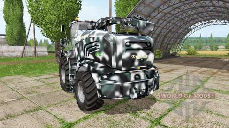 Krone BiG X 580 camo pour Farming Simulator 2017