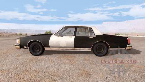Oldsmobile Delta 88 highway patrol retired pour BeamNG Drive