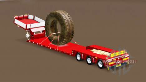 Trailer Doll Vario with big wheel für Euro Truck Simulator 2