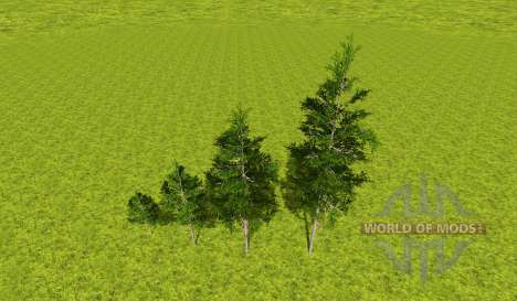 Forestry trees für Farming Simulator 2015