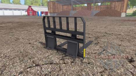 Whites pallet fork pour Farming Simulator 2015