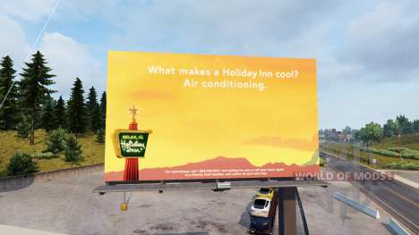 Real billboards v2.0 für American Truck Simulator