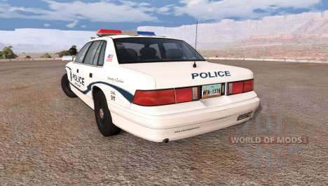 Gavril Grand Marshall wayland police v2.0 für BeamNG Drive