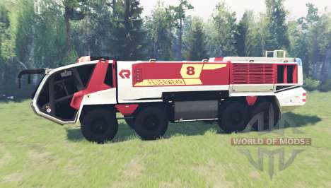 Rosenbauer Panther 8x8 CA7 v0.8 pour Spin Tires