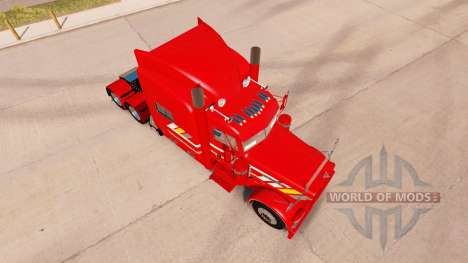 Haut Custom Heavy Haul für den truck-Peterbilt 3 für American Truck Simulator