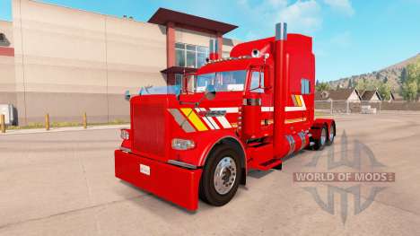 Haut Custom Heavy Haul für den truck-Peterbilt 3 für American Truck Simulator