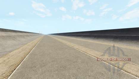 Endless highway v2.0 pour BeamNG Drive