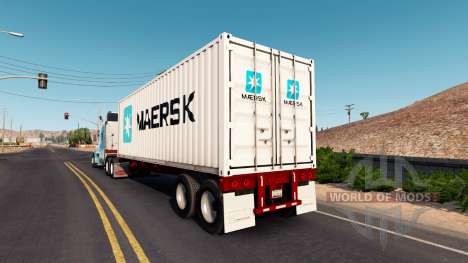 Cheetah container chassis pour American Truck Simulator