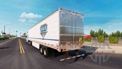 Skin Uncle D Logistics reefer trailer für American Truck Simulator