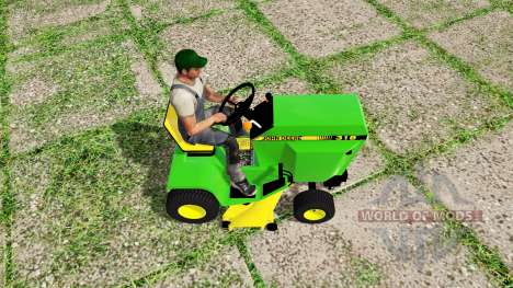 John Deere 318 mower für Farming Simulator 2017