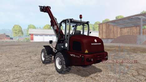 Weidemann 4270 CX 100T v1.1 pour Farming Simulator 2015