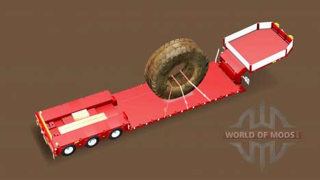 Trailer Doll Vario with big wheel für Euro Truck Simulator 2