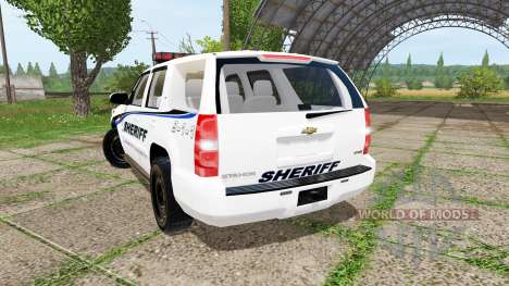 Chevrolet Tahoe Sheriff für Farming Simulator 2017