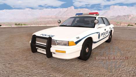 Gavril Grand Marshall wayland police v2.0 für BeamNG Drive
