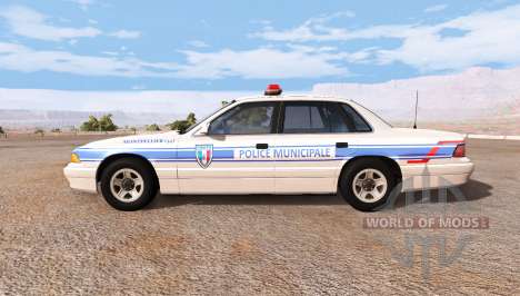 Gavril Grand Marshall police municipale pour BeamNG Drive