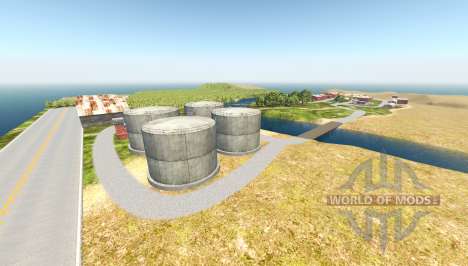 Abandoned town v1.4 pour BeamNG Drive