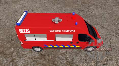 Peugeot Boxer sapeurs-pompiers für Farming Simulator 2015