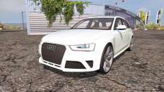 Audi RS4 Avant (B8) v2.0 pour Farming Simulator 2013