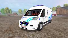 Peugeot Boxer Police v1.1 für Farming Simulator 2015