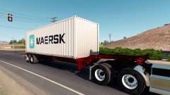 Cheetah container chassis pour American Truck Simulator