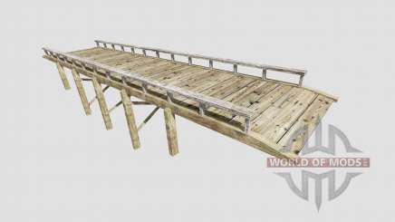 Wooden bridge für Farming Simulator 2015