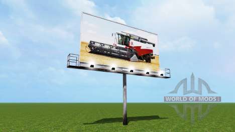 Billboard für Farming Simulator 2015