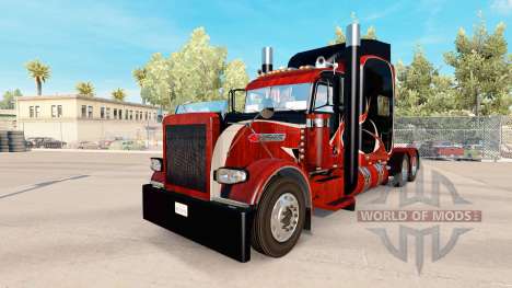 Bois de la peau pour le camion Peterbilt 389 pour American Truck Simulator