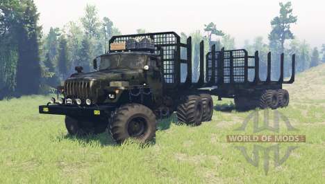 Ural-4320 army v3.4 für Spin Tires