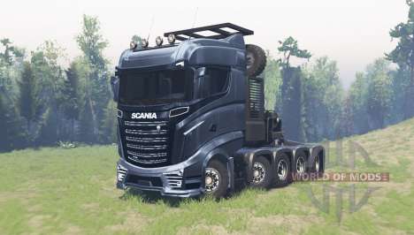 Scania R1000 für Spin Tires