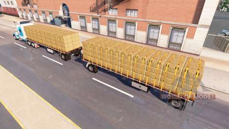 Double trailer pour American Truck Simulator