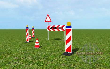 Traffic barrier v1.1 für Farming Simulator 2015