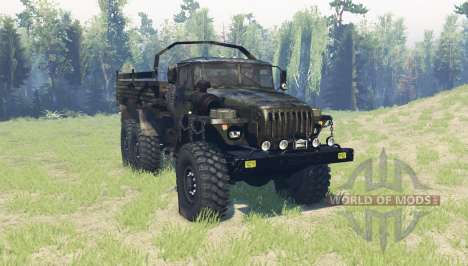 Ural 4320 armée v3.4 pour Spin Tires