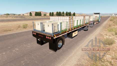 Double trailer pour American Truck Simulator