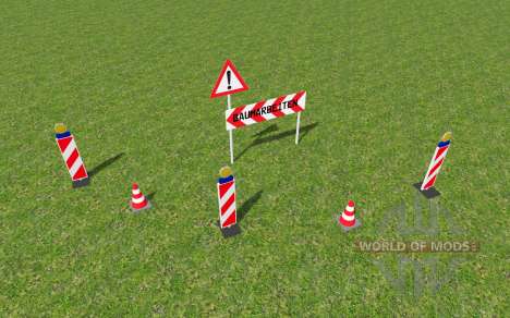 Traffic barrier v1.1 pour Farming Simulator 2015