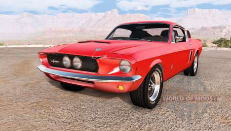 Ford Mustang Shelby GT500 pour BeamNG Drive
