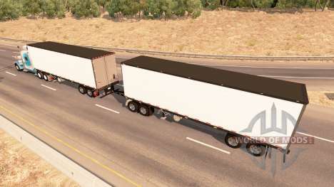 Double refrigerated trailer Great Dane pour American Truck Simulator