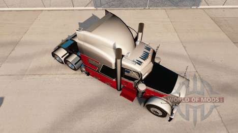 GP custom skin pour le camion Peterbilt 389 pour American Truck Simulator