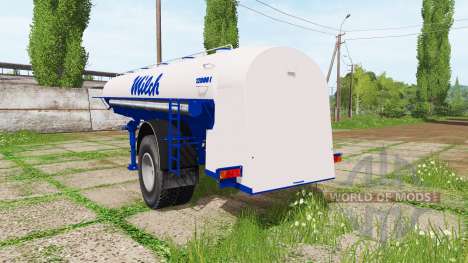Milk tank semitrailer pour Farming Simulator 2017