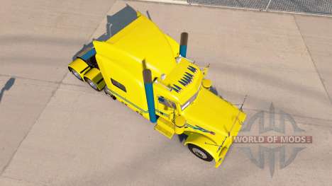 Série bleue de la peau pour le camion Peterbilt  pour American Truck Simulator
